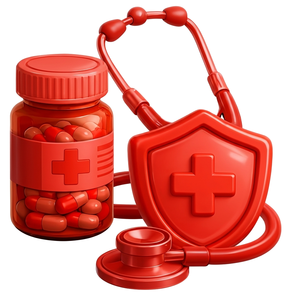 3D clay icon for medical expenses